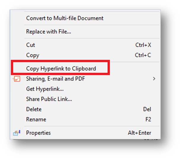 "The system cannot find the file specified" error with Copy Hyperlink